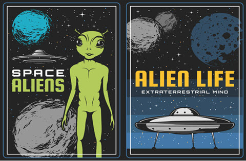 Aliens, ET - Welcome!